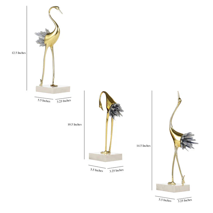 Blue Crystal Tailed Flamingo (Single)